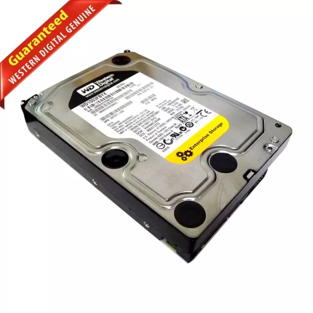 Western Digital WD1003FBYX 1TB 7200 RPM SATA 3.0Gbs Hard Drive P-X-2UA-1TB