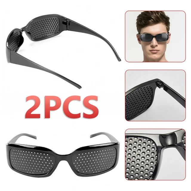 Eyes Correction Exercise Eyesight Vision Care Improvement Sport Pinhole Glasses