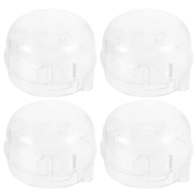 4 piezas botones de cocina a prueba de niños cubierta de interruptor estufa de gas accesorios para bebé horno