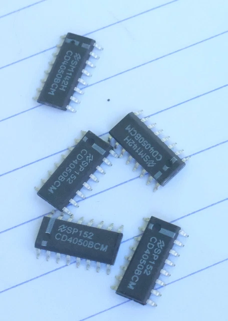 5x Circuito Integrato RCA CA3140E DIP8 - Lot-to Di 5 Pezzi, Nuovi