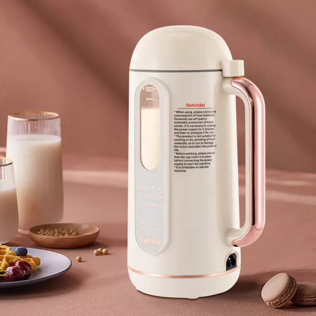 34oz/1000ml Heavy-Duty Blender - Make Delicious Soy Milk, Nut Milk, Coffee  Juice & More!