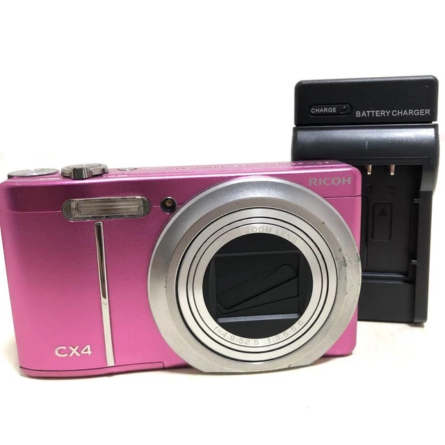 RICOH CX4 10MP 10.7x Compact Digital Camera - BLACK Japan