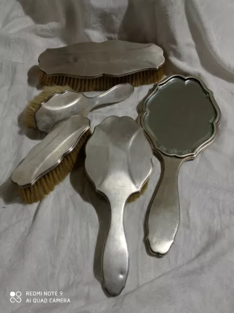 Set Toilette Argento