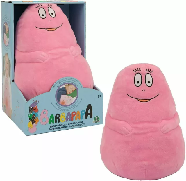 GIOCHI PREZIOSI -Barbapapà Barbasogno, Peluche Barbapapà con Luce e Suoni