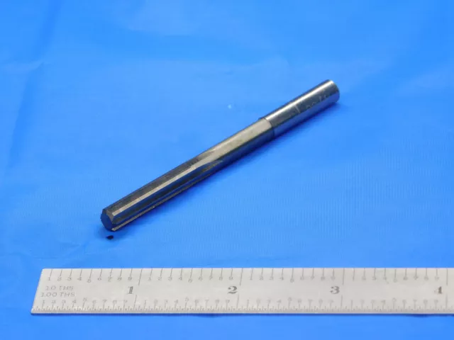 .2505" Od Carbide Reamer 17/64 Shank 6 Fl .2505 1/4 .2500 +.0005 Oversize