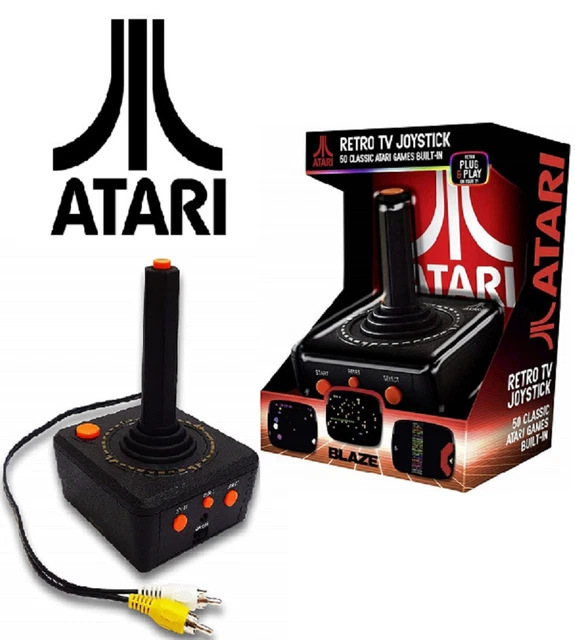 ATARI RETRO TV Plug and Play Joystick With 50 Built In Games 54.61
