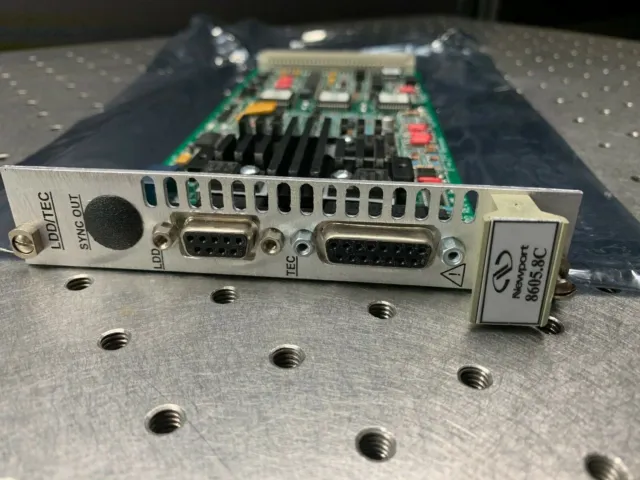 Newport 8605.8C Laser Diode and TEC Controller Card for 8008 Modular Controller