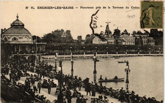 CPA Enghien-les-Bains -Panorama pris de la Terrasse du Casino (290669)