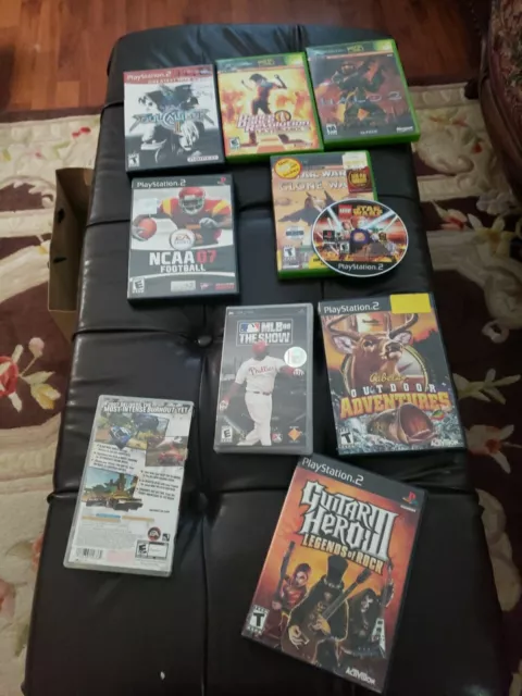 XBOX, Play Station, Mixed Lot  Pre-owned  Games