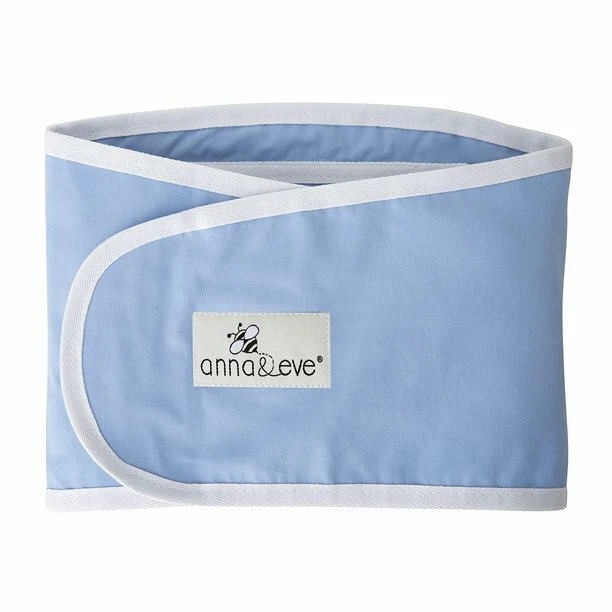 Anna & Eve Swaddle Strap Arms Only Baby Swaddle Blue (Large)