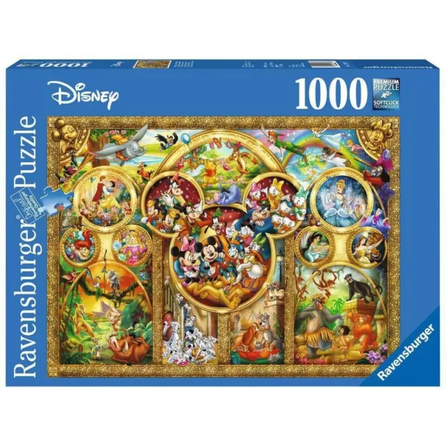 Disney puzzle Les plus beaux thèmes Disney (1000 pièces)