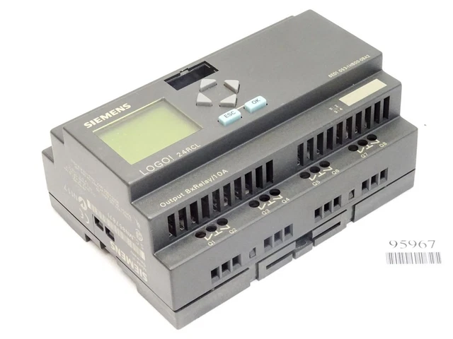 SIEMENS LOGO! MODULE Logique 24RCL 6ED1053-1HB00-0BA2 6ED1 053-1HB00 ...