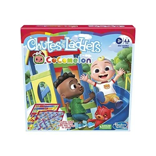HASBRO GAMING CHUTES and Ladders Edition Board Game for Kids