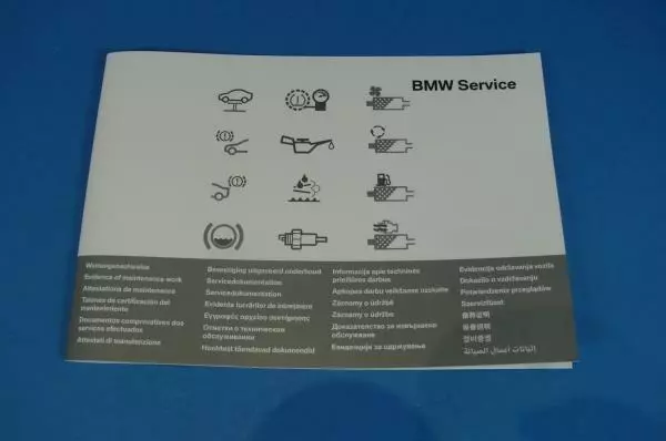 Original BMW Serviceheft Scheckheft Service Heft Inspektion 3er E90/E91/E92