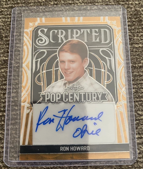 RON HOWARD 2024 Leaf Pop Century SCRIPTED GOLD AUTOGRAPH AUTO 1/1 OPIE