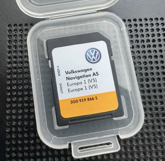 Vw Navi Update Sd Karte Zu Klein VW NAVIGATION AS - SD-Karte 16GB, EUROPA 1 (V6) f. Discover Media