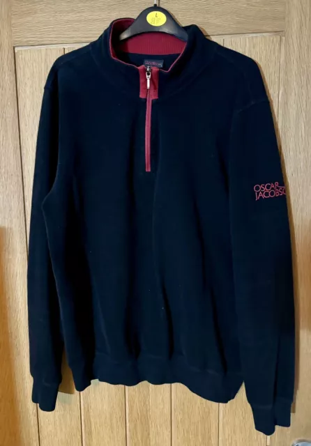 Oscar jacobson bradley deals half zip