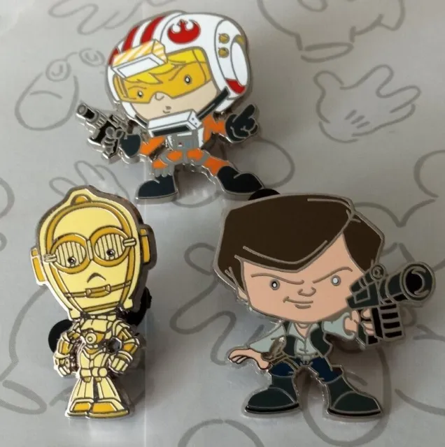 Cute Star Wars Stylized Characters Mystery 2015 Choose a Disney Trading Pin