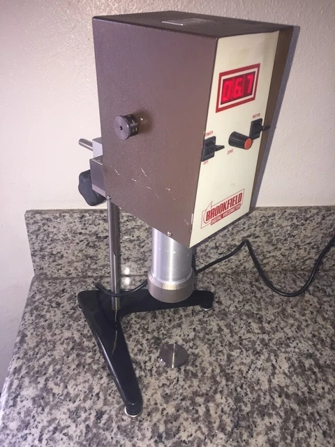 BROOKFIELD DV-I Digital Viscometer RVT DCP w/ Stand CP-42 Cone Spindle and Cup