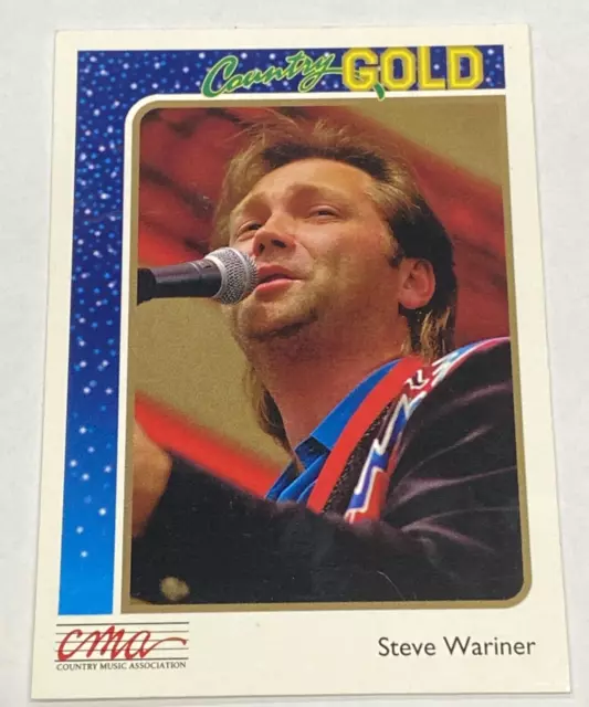 1992 Sterling Cards CMA Country Gold Steve Wariner  #19