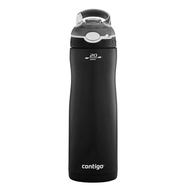 Contigo® AUTOSPOUT™ Ashland Chill Isolierte Wasserflasche - 590ml - mattschwarz