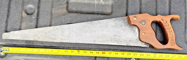GRANDE SCIE PASSE partout outil ancien collection antic old tool EUR 40