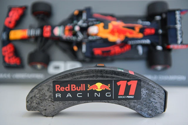 P Race Pastiglia Freno Usata Sergio Perez F1 Campione Del Mondo Red Bull Racing F1-247