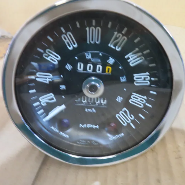 Classic Aston Martin Dbsv8 Speedo Speedometer Smiths Auto 2.88 200Mph Refurbishe