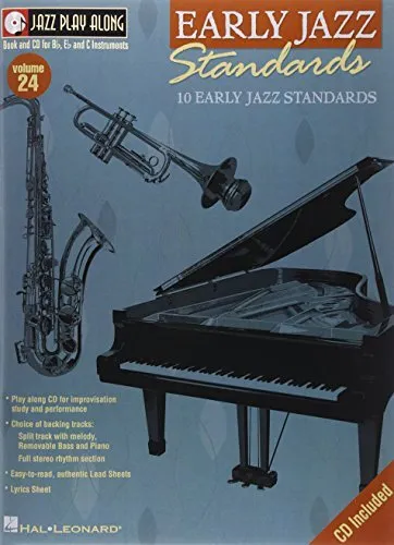 Jazz Jouer Along Vol. 24: Tôt Jazz Standard: Karaoke & Accompaniment Wit