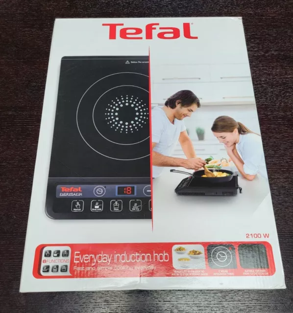 Tefal Everyday IH201840 Induction Hob - Black