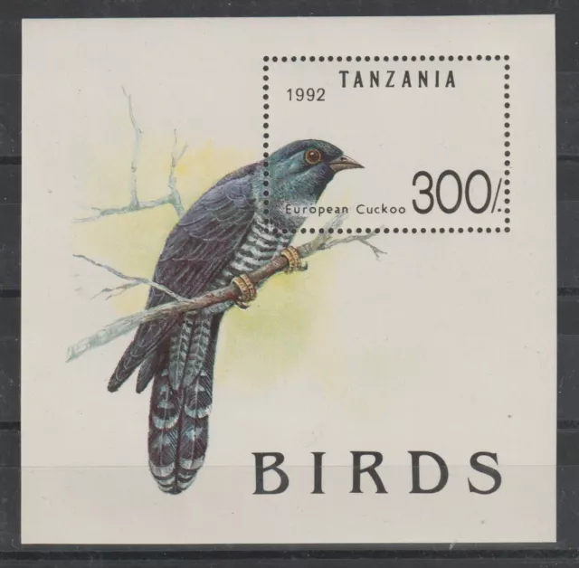 1991 Tanzania Fauna Uccelli 1 Bf Mnh As Photo Mf121997