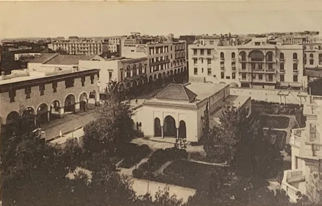 Cpa Rabat, Maroc 🇲🇦,Un Coin De La Ville Nouvelle,   Photo Flandrin