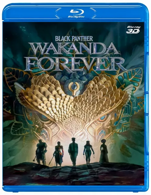 Black Panther: Wakanda Forever 3D Blu-Ray Region Free (Disc Only) Free Shipping