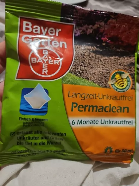 Permaclean Langzeit- Unkrautfrei von Bayer neu 50g Für 5 Liter