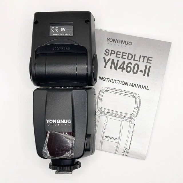Yongnuo Speedlite YN460-II Auto Flash Slave for Nikon Canon Many Cameras Pivots