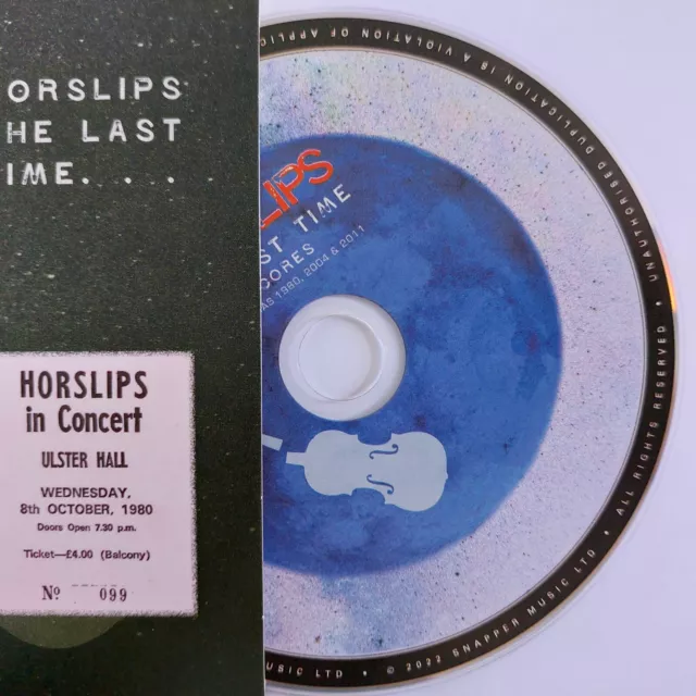 HORSLIPS 2023 ○ UNRELEASED! THE LAST TIME 1980-2011 ( 2 x New CD ) ○ See details 3