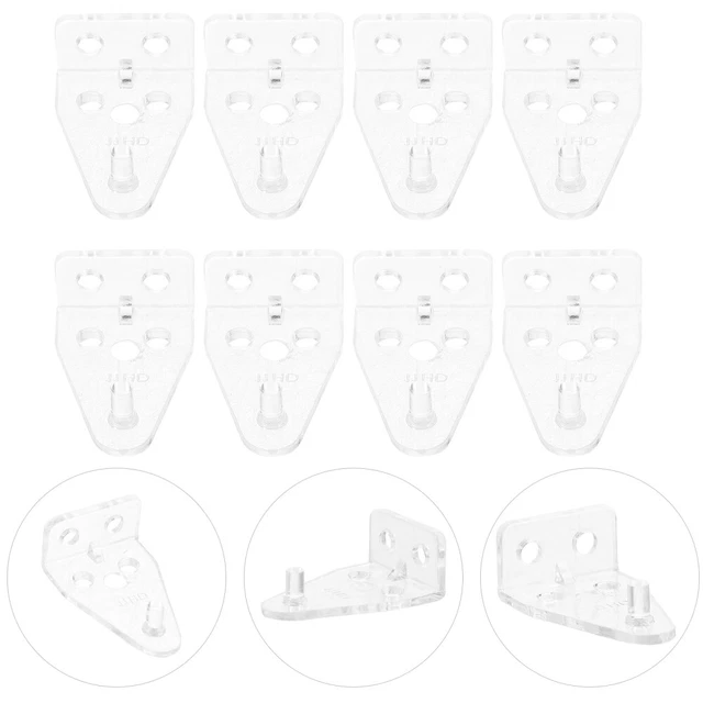 8 PCS Mini Supports De Maintien Aveugles Crochet Provisions