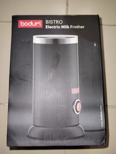 Bodum : Bistro Electric Milk Frother Great CONDITION model # 11870 without  box