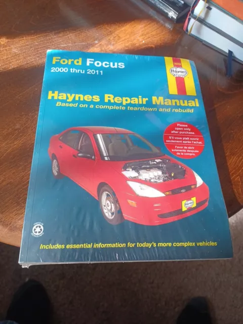 Ford Focus 2000-2011 Haynes Repair Manual 36034 NEW Sealed Automotive Car