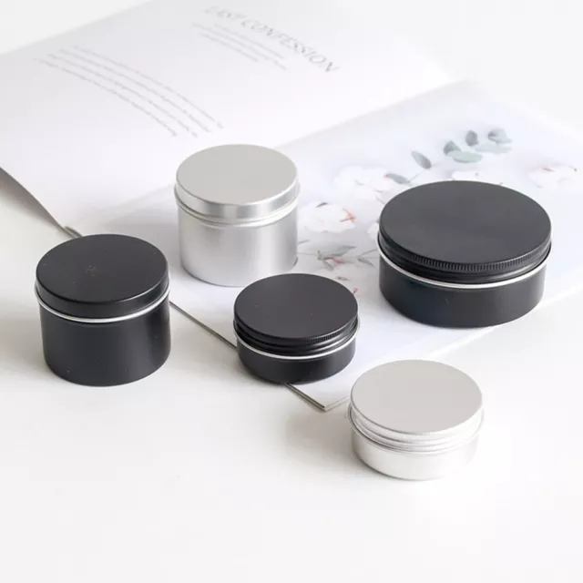 High Quality Tinplate Tinplate Candle Jar Tea Heat Resistant Balms Gels