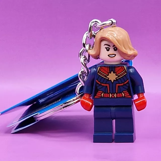 Captain america lego sales keyring