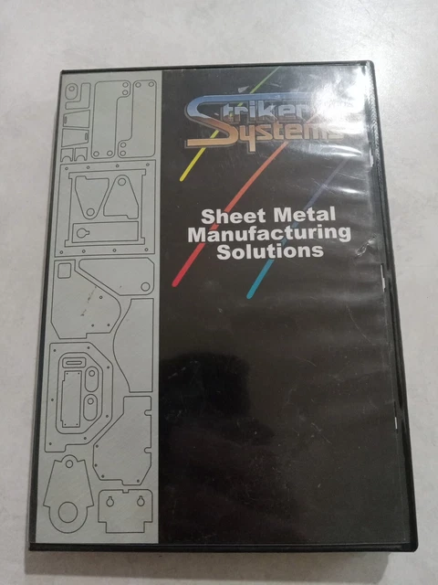 Striker Systems 2008 Sheet Metal CAD CAM & Nesting Software Version 2008.3.0