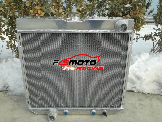 3 Row Aluminum Radiator 1967-1970 For Ford Mustang V8 /1968-1969 Ford Torino 68