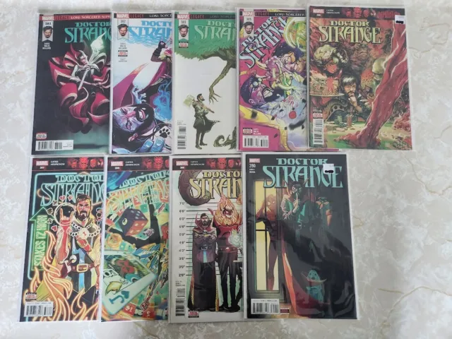 Doctor Strange Comic Lot - 381, 382, 383, 385, 386, 387, 388, 389, 390 -9 Issues
