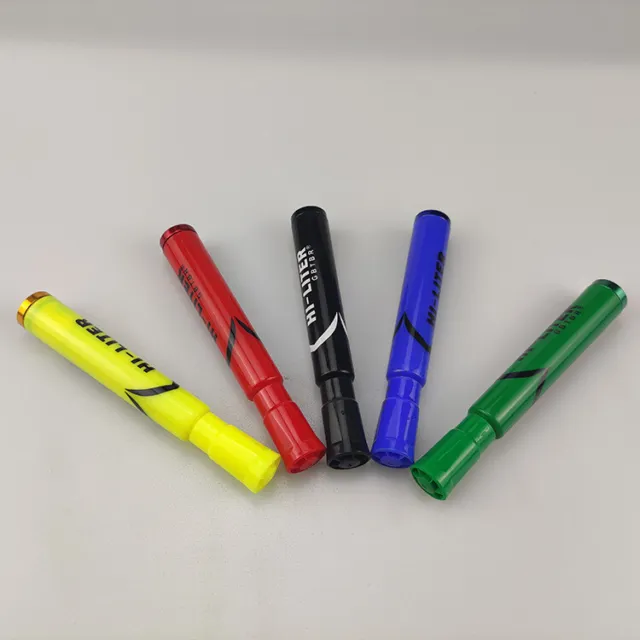 Creative Marking Pen Shaped Metal Pipe Portable Detachable Metal Tobacco Pipe