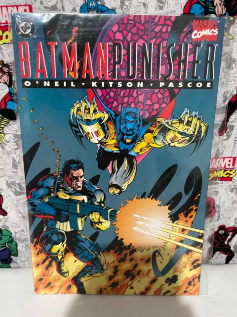 BATMAN Punisher - Marvel / DC Comics 1994, O'Neil TPB High Grade