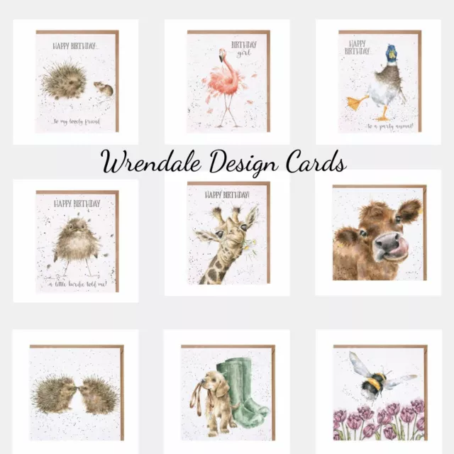 Wrendale Designs, Birthday & Blank Cards, Varied selection