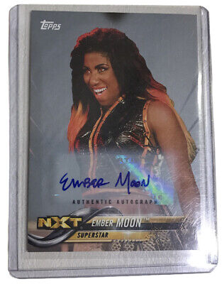 Autographed Wrestling Photos Ember Moon Wwe Diva Signed Autograph 8x10 Photo #5 W/Proof Wrestling Ink 