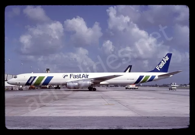 Fast Air Douglas DC-8-71(F) CC-CAR Aug 93 Kodachrome Slide/Dia A5