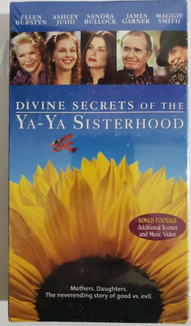 DIVINE SECRETS OF The Ya-Ya Sisterhood VHS 2002 (Factory Sealed) $8.49 ...
